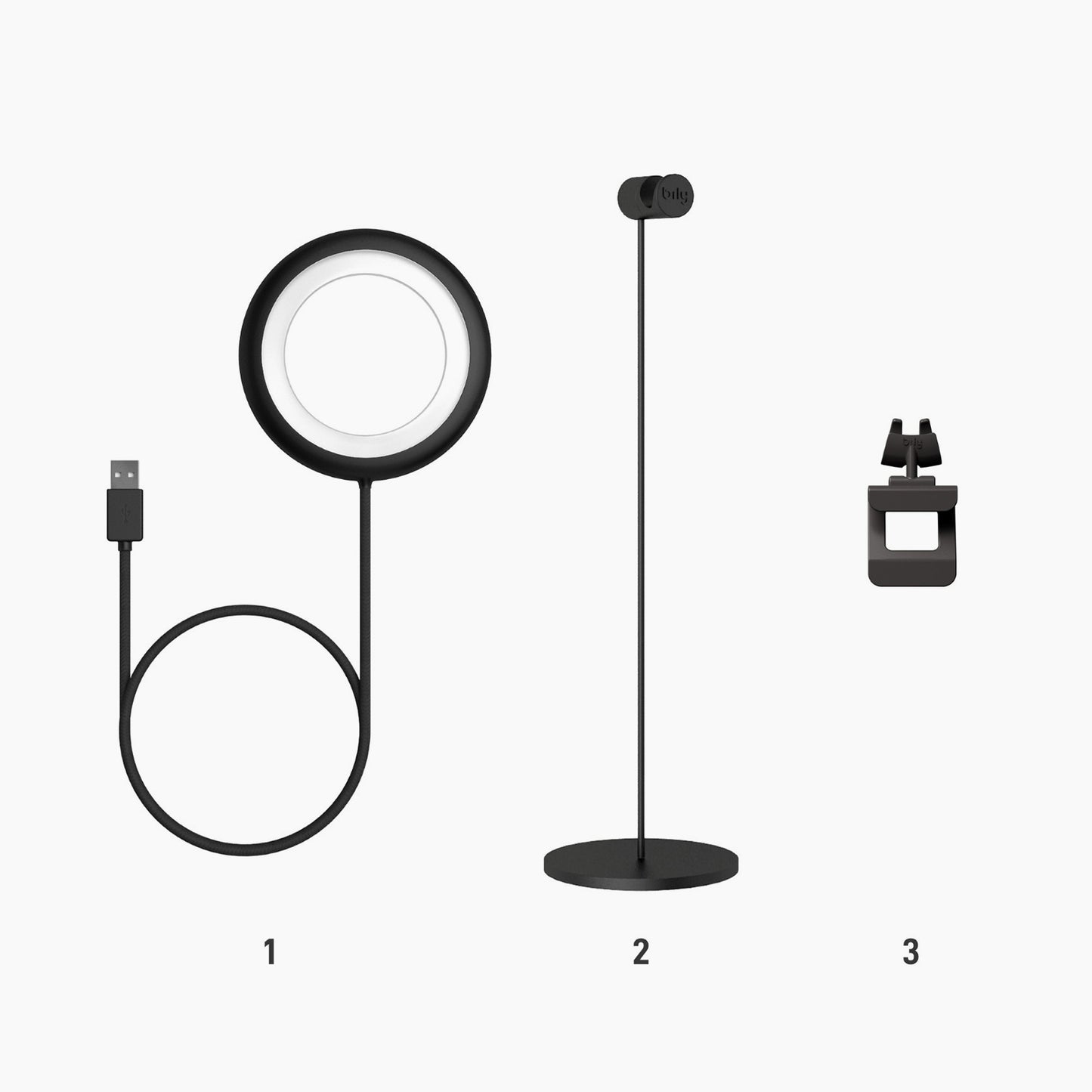 Le pack bily 3 en 1 grey Black/noir